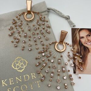 Kendra Scott Rose Gold Earrings ✨